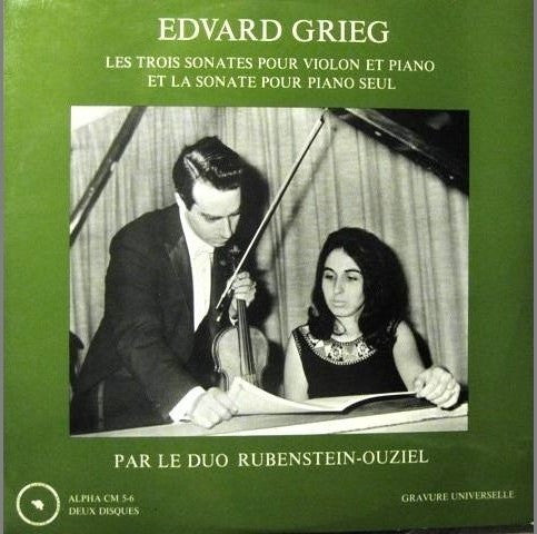 les trois sonates pour violon et piano et la sonate pour piano seul