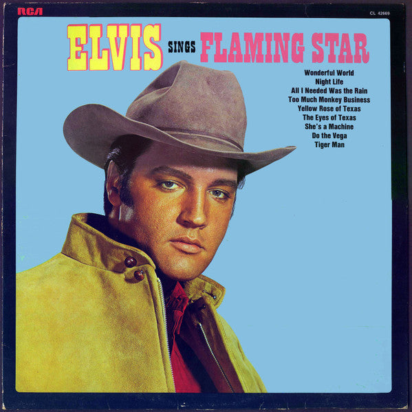 elvis sings flaming star