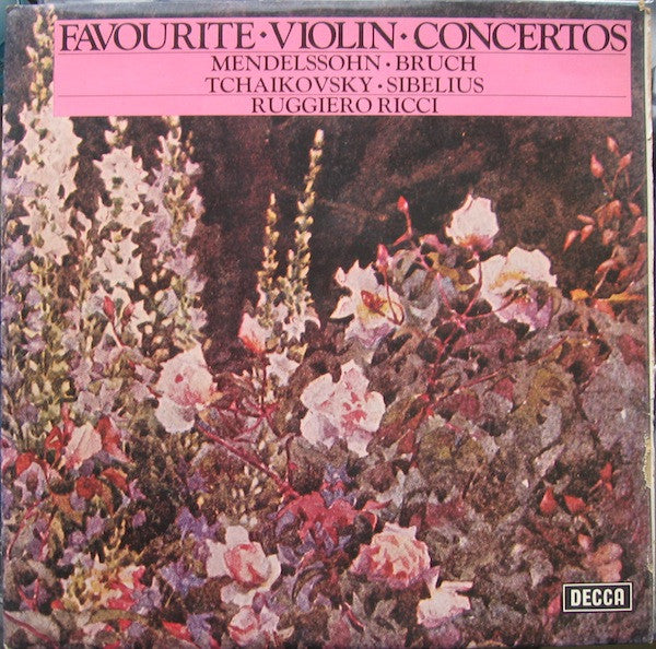 favourite violin concertos