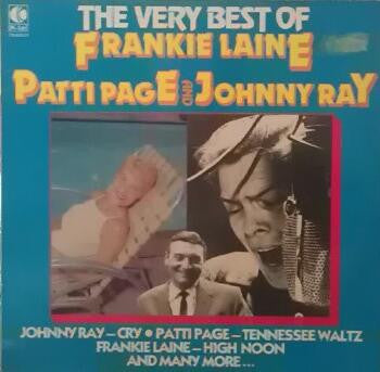the very best of frankie laine patti page and johnny ray