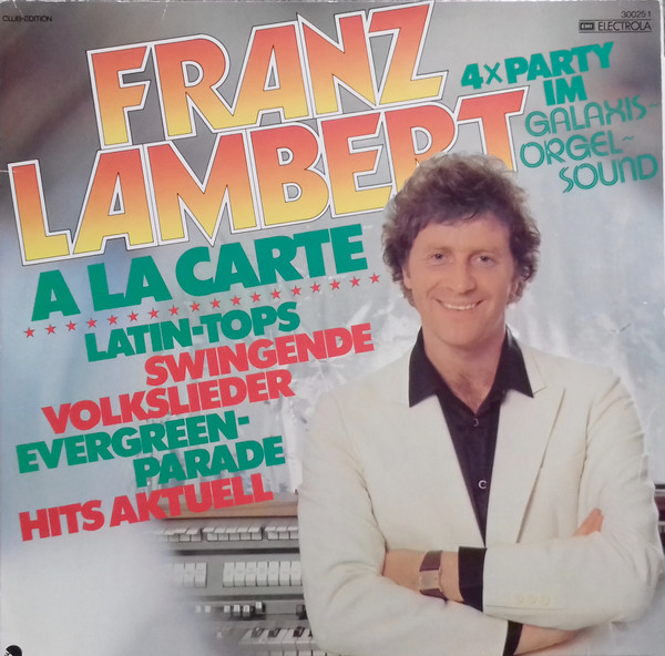 à la carte (4×party im galaxis~orgel~sound)