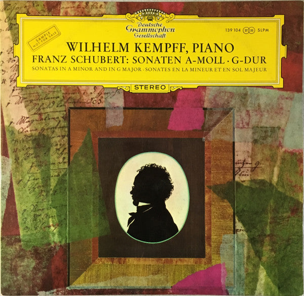 wilhelm kempff - sonaten a-moll . g-dur
