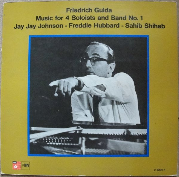 jay jay johnson / freddie hubbard / sahib shihab – music for 4 soloists and band no.1 (lp)