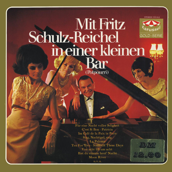 mit fritz schulz-reichel in einer kleinen bar