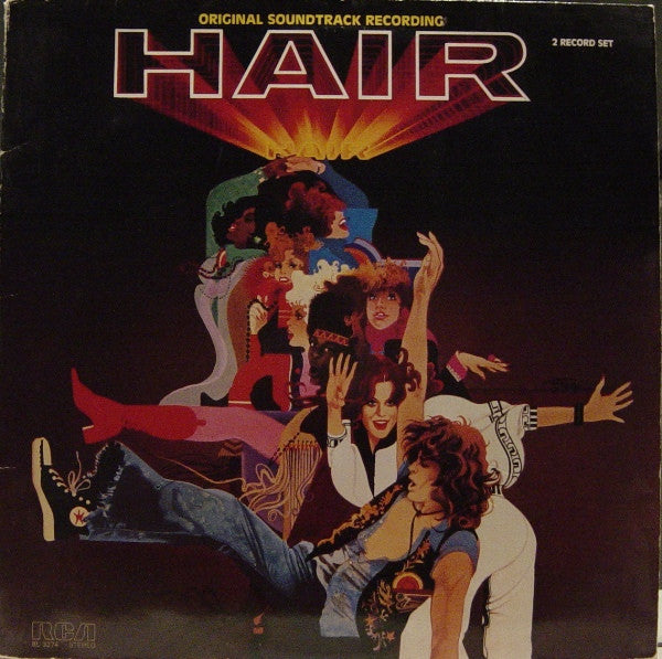 hair (original soundtrack recording) 2xlp, album, gat