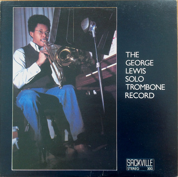 the george lewis solo trombone record