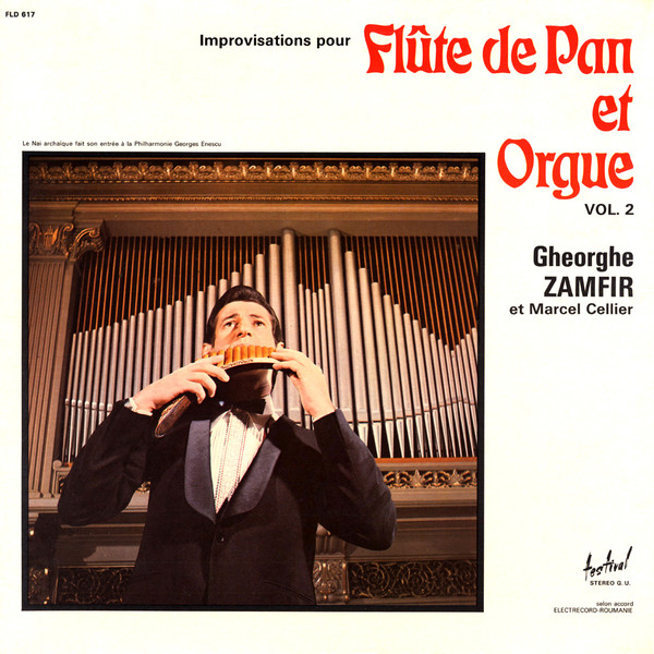 improvisations pour flûte de pan et orgue vol. 2