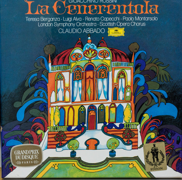 teresa berganza · luigi alva · renato capecchi · paolo montarsolo, the london symphony orchestra · scottish opera chorus, claudio abbado - la cenerentola
