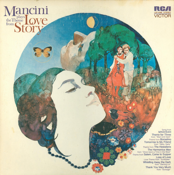 mancini plays the theme from “love story”