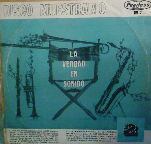 la verdad en sonido 2 disco muestrario