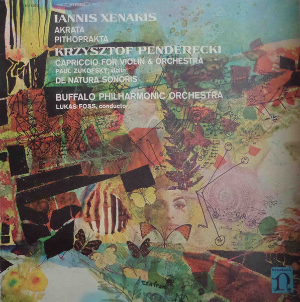 akrata, pithoprakta   capriccio for violin & orchestra, de natura sonoris