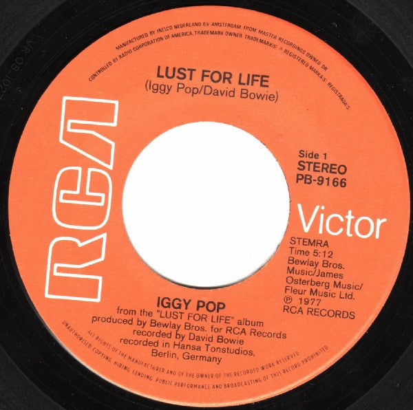lust for life (7inch)