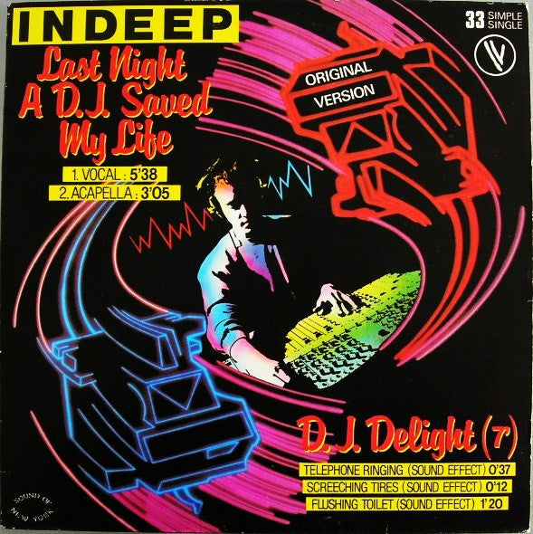 last night a d.j. saved my life (original version) 12