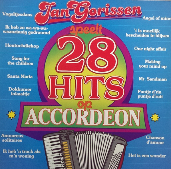 jan gorissen speelt 28 hits op accordeon