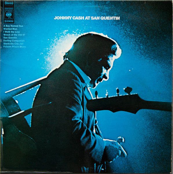 johnny cash at san quentin (lp)
