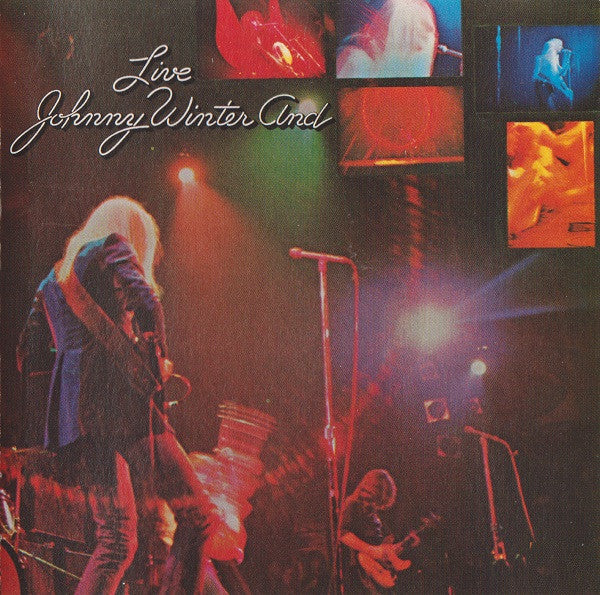 live johnny winter and cd, album, re