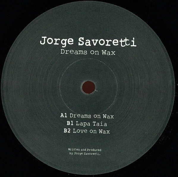 dreams on wax (12",33 ⅓ rpm,45 rpm)
