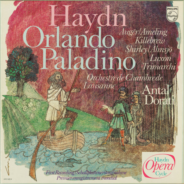 arleen auger, elly ameling, gwendolyn killebrew, george shirley, claes-håkan ahnsjö, benjamin luxon, domenico trimarchi, orchestre de chambre de lausanne, antal dorati - orlando paladino