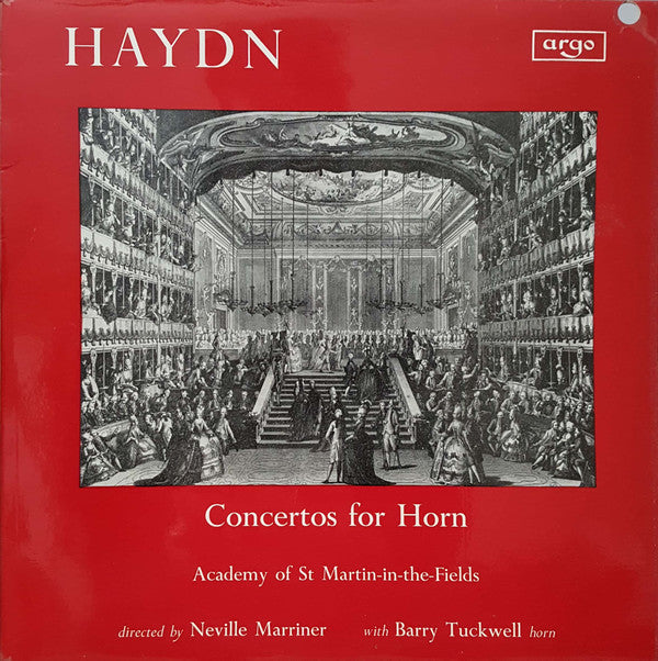 the academy of st. martin-in-the-fields directed by sir neville marriner with barry tuckwell - concertos for horn