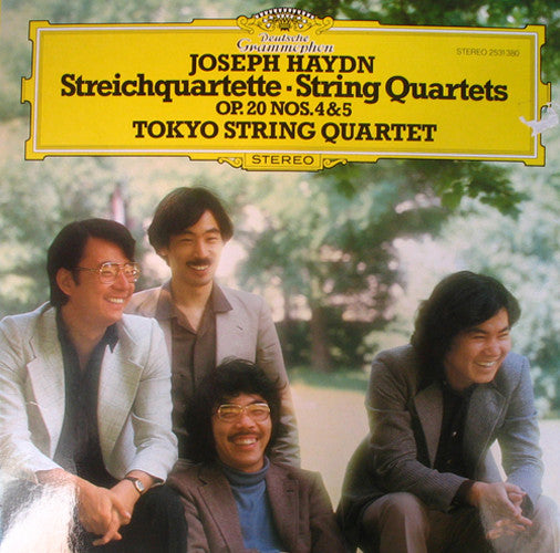 tokyo string quartet - streichquartette = string quartets op. 20 nos. 4 & 5