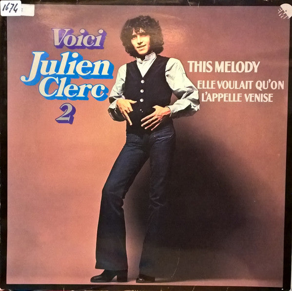 voici julien clerc 2 (lp)