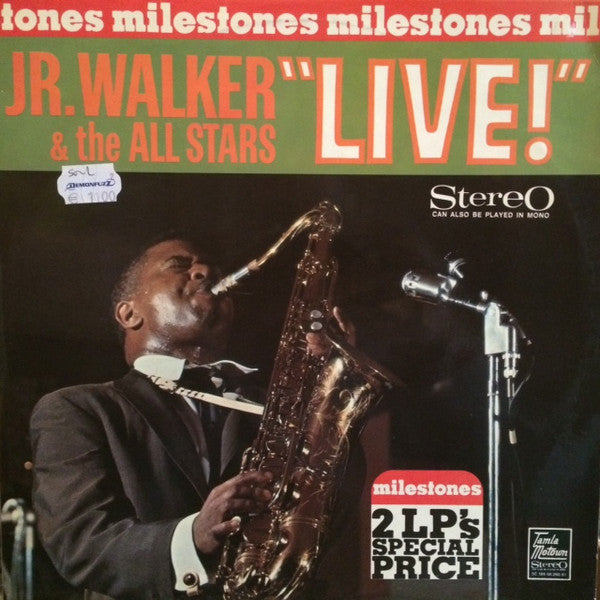 milestones - jr. walker & the all stars live