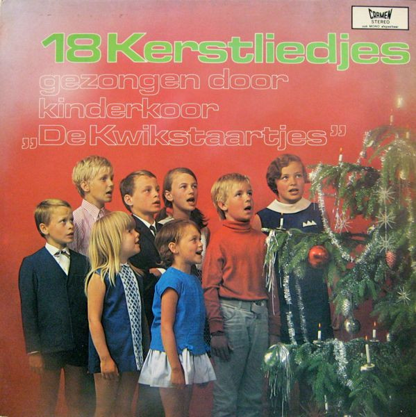 18 kerstliedjes gezongen door kinderkoor „de kwikstaartjes”