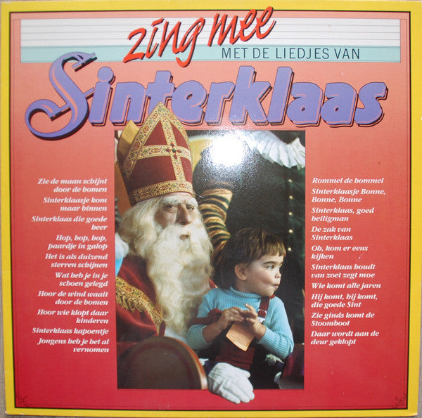 zing mee met de liedjes van sinterklaas