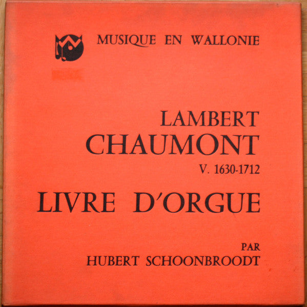 livre d' orgue