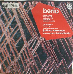 différences - sequenza iii & vii - due pezzi - chamber music