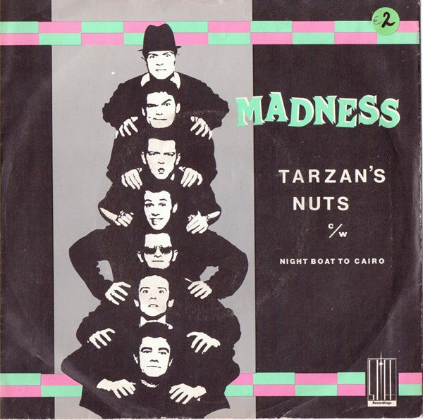 tarzan's nuts / night boat to cairo (7inch single)