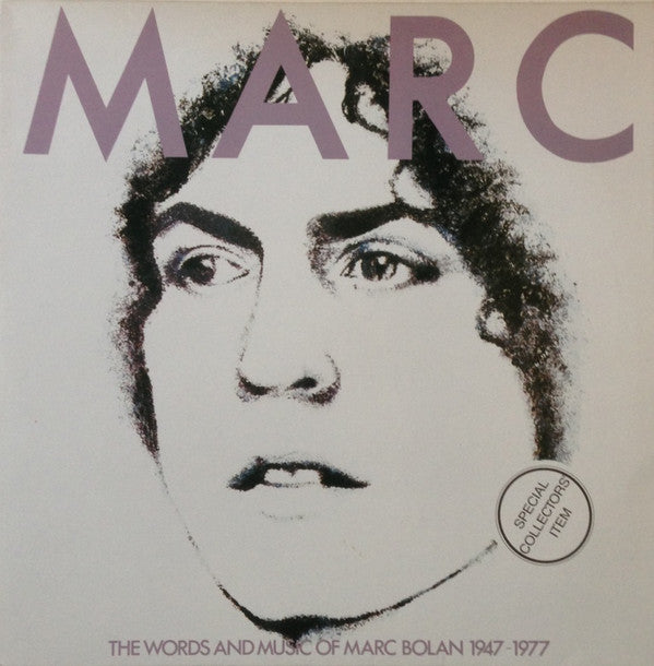 the words and music of marc bolan 1947 - 1977 2xlp, comp