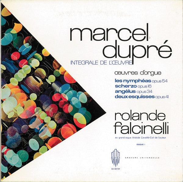 integrale de l'oeuvre: oeuvre d'orgue - disque i