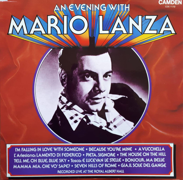 an evening with mario lanza