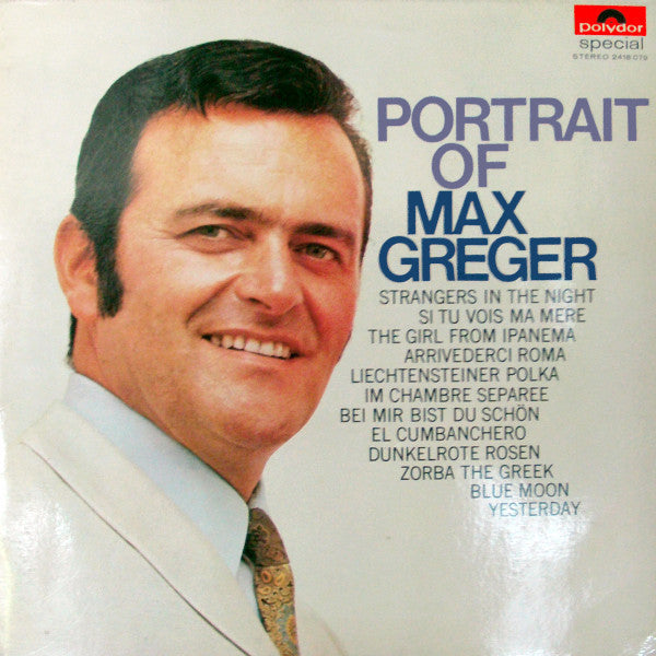 portrait of max greger