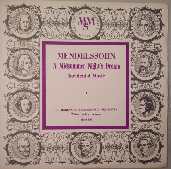 netherlands philharmonic orchestra*, walter goehr - a midsummer night's dream (incidental music)