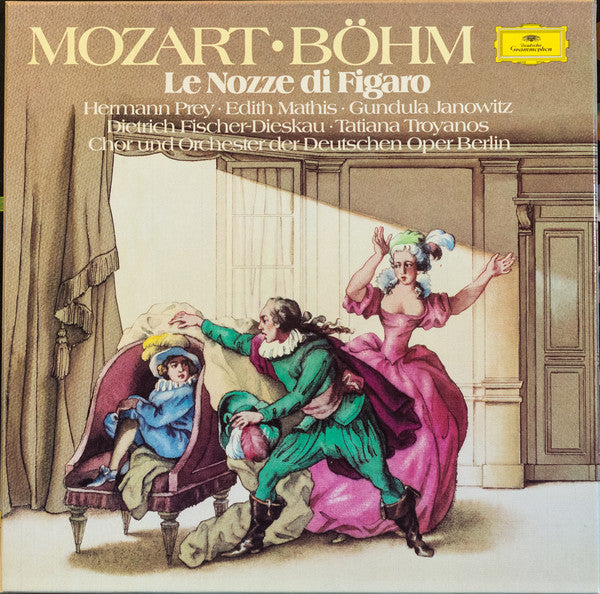böhm*, hermann prey, edith mathis, gundula janowitz, dietrich fischer-dieskau, tatiana troyanos, chor* und orchester der deutschen oper berlin - le nozze di figaro