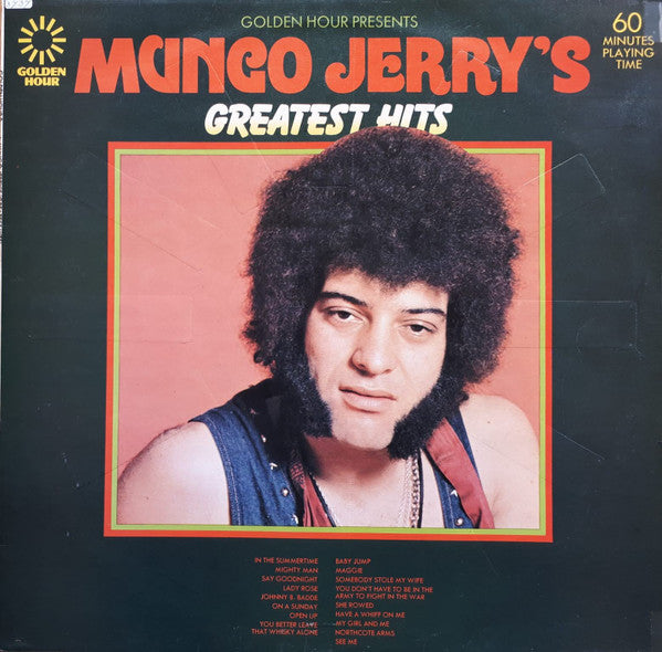 golden hour presents mungo jerry's greatest hits