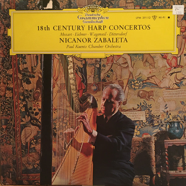orchestre de chambre paul kuentz • dir.: paul kuentz - 18th century harp concertos