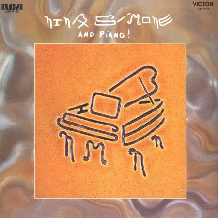 nina simone and piano! (mint)