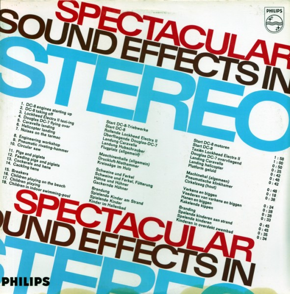 spectacular sound effects in stereo
