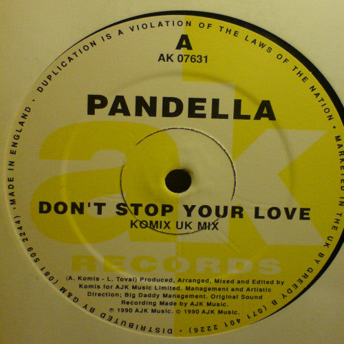don't stop your love 12