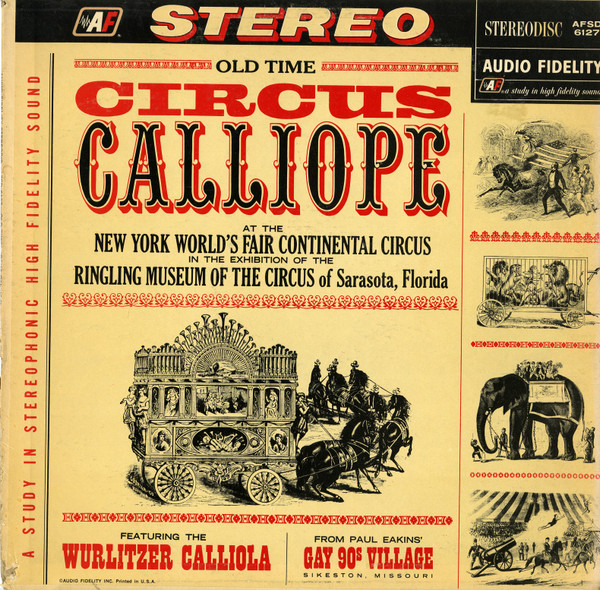 old time circus calliope