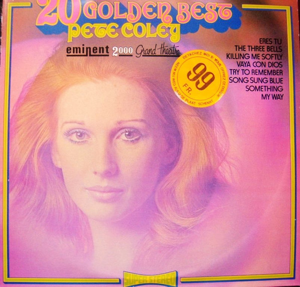 20 golden best – eminent 2000 grand theatre organ
