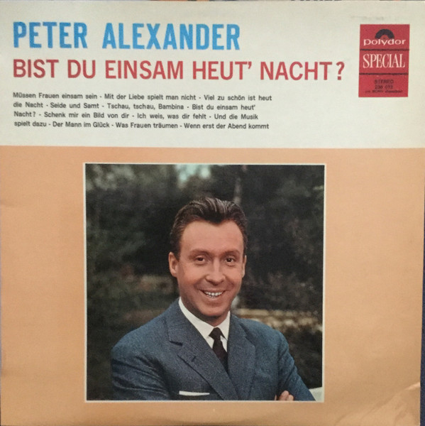 bist du einsam heut’ nacht?
