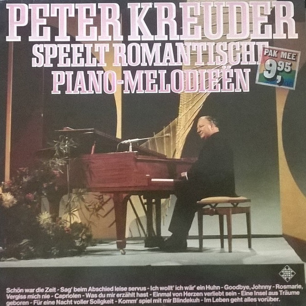 peter kreuder speelt romantische piano-melodieën