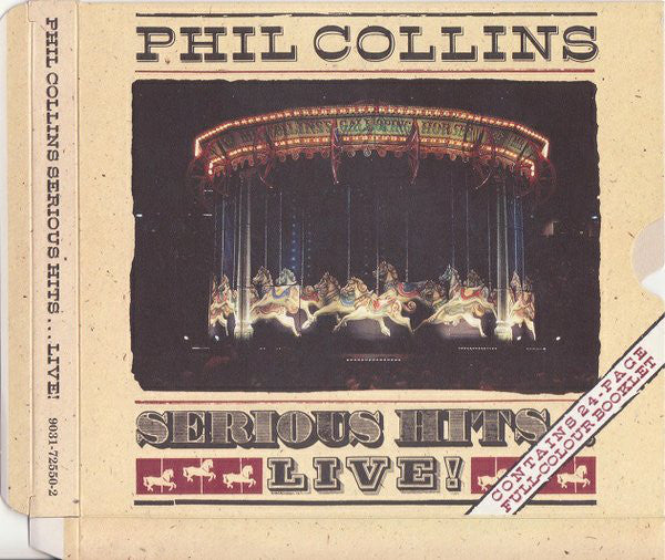 serious hits...live! cd, album, sli