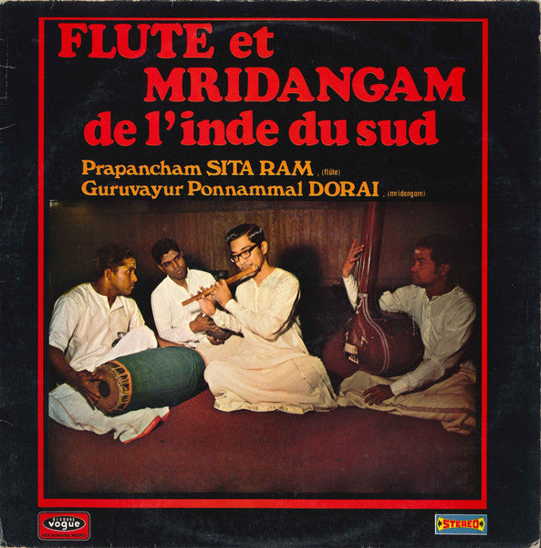 flute et mridangam de l'inde du sud