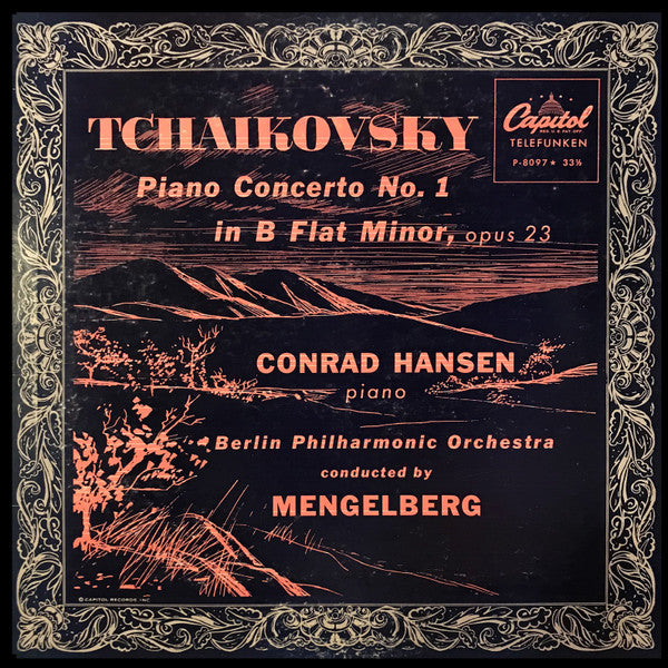 conrad hansen, berliner philharmoniker conducted by willem mengelberg - piano concerto no. 1 in b flat minor, opus 23