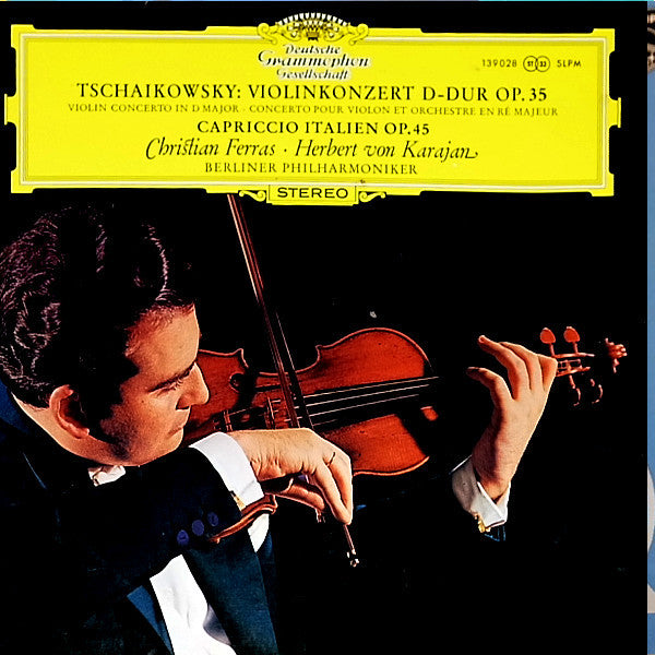 berliner philharmoniker - violinkonzert d-dur op. 35   capriccio italien op. 45